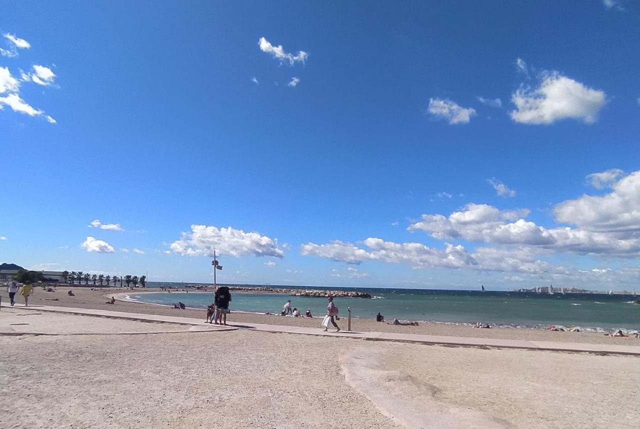 Sun Escape, Appart Renove Climatise 3 Pieces 4-6 Pers, 350M De La Plage Marsilya Dış mekan fotoğraf