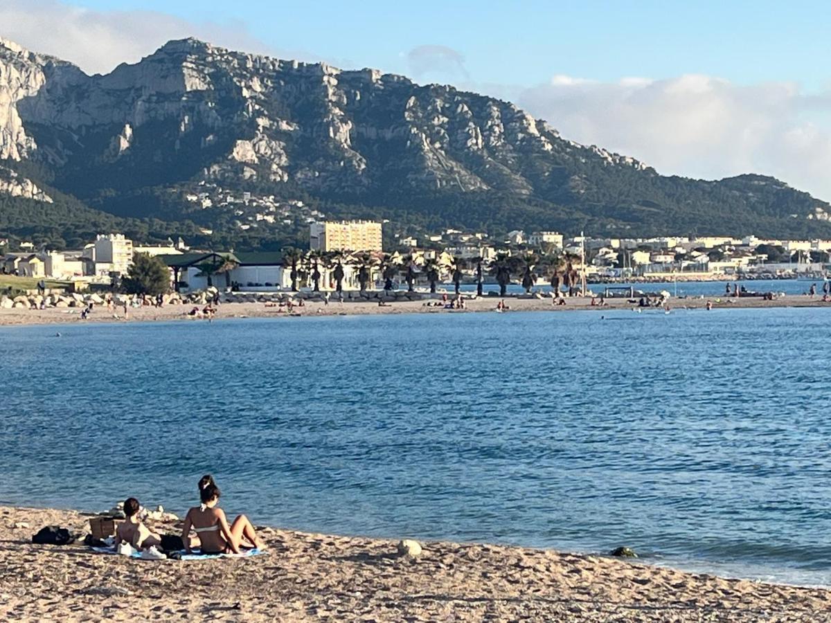 Sun Escape, Appart Renove Climatise 3 Pieces 4-6 Pers, 350M De La Plage Marsilya Dış mekan fotoğraf
