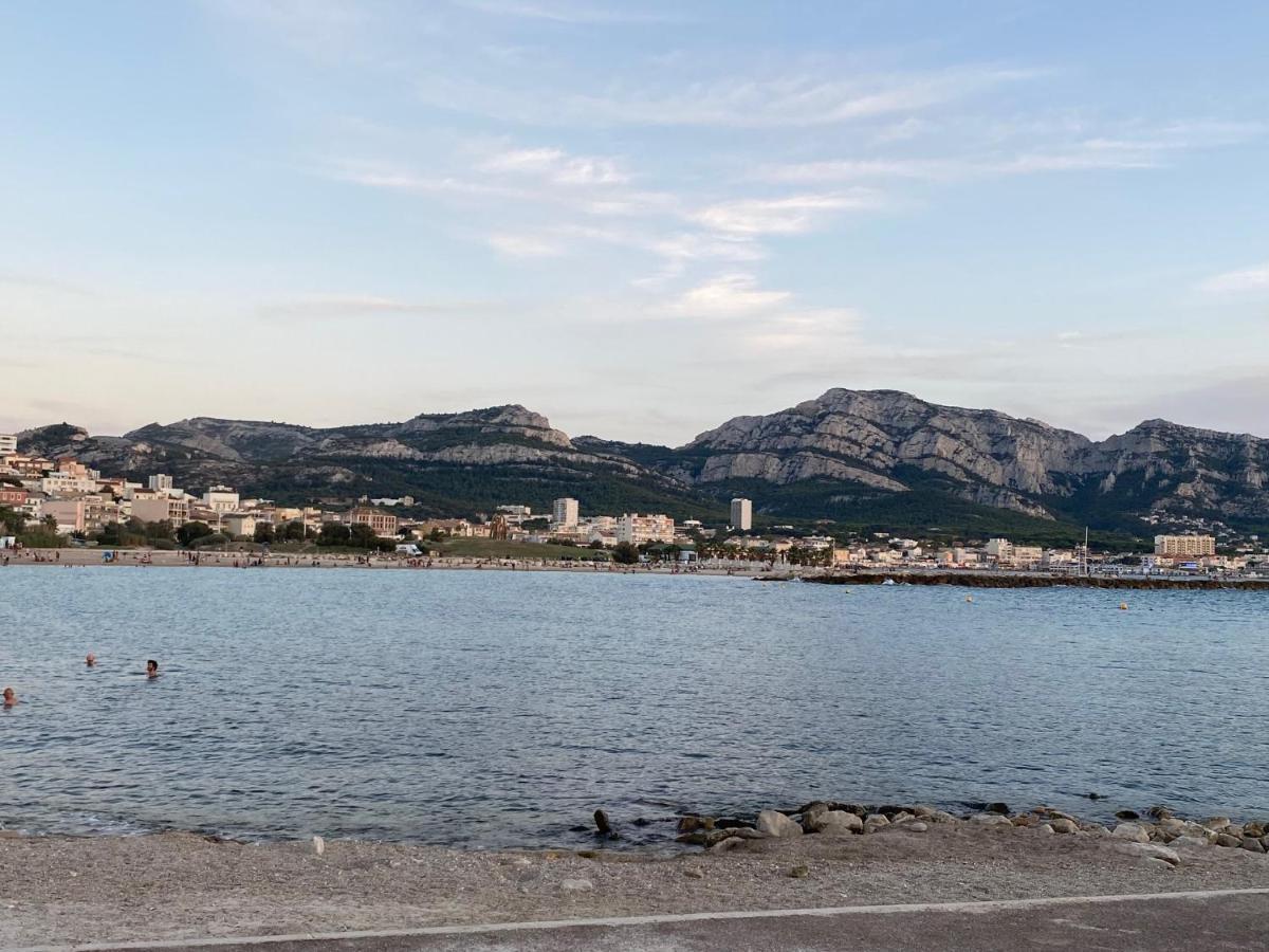 Sun Escape, Appart Renove Climatise 3 Pieces 4-6 Pers, 350M De La Plage Marsilya Dış mekan fotoğraf