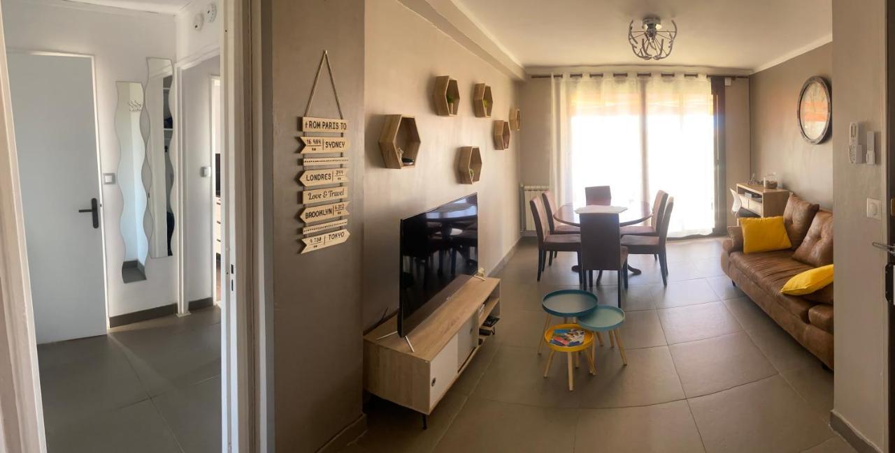 Sun Escape, Appart Renove Climatise 3 Pieces 4-6 Pers, 350M De La Plage Marsilya Dış mekan fotoğraf